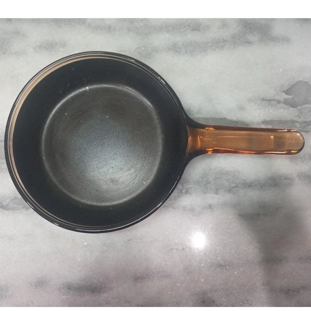 Corning‎ Vision Amber Frying Skillet, Teflon Non Stick Pan, Replacement Cookware
